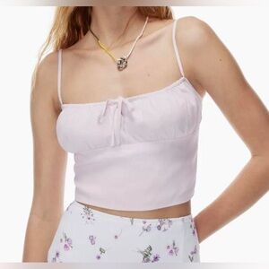 Sunday Best Textured Cream Top XS